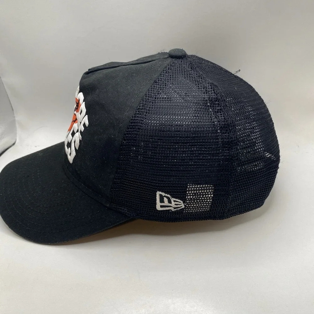 Baltimore Orioles Hat Youth‎ New Era Black Snapback Trucker Cleaned VGC SEE PICS